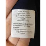 J.Crew New Blue Velvet lined Tank Top Cami Sleeveless round neck Drapey Sz 2 Photo 7