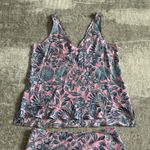 J Crew X Abigail Borg Skirt 4 Tank 2 Pink Blue Floral Silk Sleeveless Top Womens Photo 5