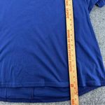 Duluth Trading Company Duluth Trading Shirt Navy Blue Cotton Short Sleeve Tee Hi Lo Size XXL Photo 6