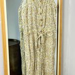 Billabong sandy shores gold floral jumpsuit with pockets Photo 0