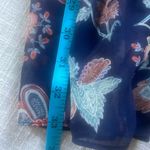 Sachin & Babi Lola Smocked Dress Navy Floral Size Medium $295 Boho Summer Style Blue Photo 10