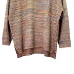 Soft Surroundings  Size 2X Multicolor Textured Knit Sweater Cotton Blend Tunic Photo 4