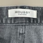 Moussy Vintage Velma Skinny Black Wash Gray Distressed Cropped Denim Jeans 26 Photo 8