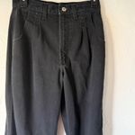 Rockies Vintage 80s Jeans Black High Waisted Denim Pants 7/8 Tall Western Rodeo Size M Photo 3