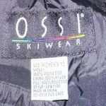 Ossi Skiwear Vintage Black High Waisted Ski Pants Size 28 Photo 3