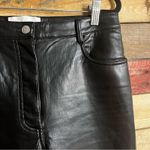 Wilfred Aritzia The Melina Pant Black Vegan Leather Pants Size 8 Photo 5