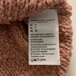 American Eagle NWT  Rose Pink,Knit, Hooded, Sweater, Size Small Photo 7