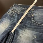 True Religion  Y2K low rise World Tour jeans Straight with flaps, sz 29 Photo 11