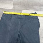 Bass & Co. Women’s Charcoal Straight Mid Rise Denim Pants Size 8 Black Photo 6