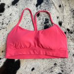 Lululemon Flow Y Bra Nulu *Light Support A-C Cup Size 8 Sport Bra Pink Photo 2