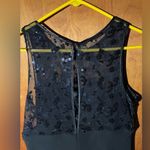 NWOT SL Fashion Woman’s black sleeveless dress 100% polyester size 12 Photo 5