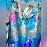 Victoria's Secret RARE vintage 70s Victoria’s Secret 100% silk floral/metallic gold top Photo 2