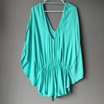 Seafolly  sz S green oversized boho‎ romper NWT Photo 3