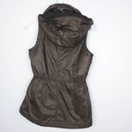 Columbia brown puffer vest with hoodie size XS Photo 2