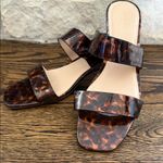 Ann Taylor Factory Brown Tortoise Shell Sandals Size 10 Photo 3
