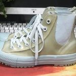 Converse All Star High Tops Rubber Waterproof Shoes sneakers 8 Blue Green Photo 0