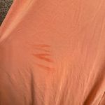 Volcom Stonelight Clay Peach Orangey Racerback Midi Maxi Dress Med Flawed Photo 4