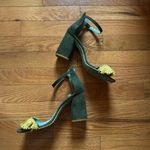 Anthropologie LAB FRINGED HEELS Photo 2