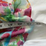 Amanda Uprichard  | Chamomile tiered midi dress in floral watercolor print Photo 8