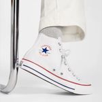 Converse  Chuck Taylor High-Top Sneakers White womens 6 men’s 4 NWOB Photo 5