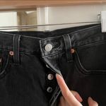 Levi's Levi’s Black 501 Mid-Rise Denim Shorts Photo 1