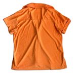 Show Me Your Mumu Women’s Orange Terry Knit Parker Button Down Medium Photo 1