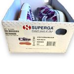Superga Fantasia Collection Purple Floral Low Top Summer Sneakers Women's US 9 Photo 7