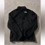 The North Face ‎ Women’s Fleece Osito Soft Fuzzy Full Zip Black Jacket Sz Small Photo 8