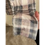 Victoria's Secret  Long Sleeve Plaid Top & Pajama Pants Pink Set Women's Size L Photo 6