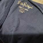 Lilly Pulitzer Navy Blue Pima Cotton Brewster T-Shirt Dress Size XSmall Photo 3
