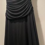 City Triangles VTG 90s Y2K Black Strapless / Halter Convertible Black Maxi Dress Photo 15
