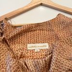 Natalie Martin  Melanie 100% Silk Brown Maxi Dress Size Small Photo 4