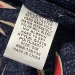 Umgee  small/medium women's floral cover up with tasseled sleeve edges blue pink Photo 5