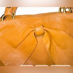 Bill Blass  Mustard Shoulder Bag with Bow Accent Photo 7