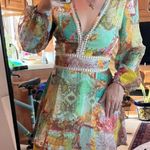 SheIn Long sleeve plunge mini dress Photo 1