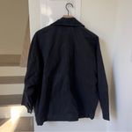 Free People NWT  We The Free Easy That Canvas Jacket in Black Photo 4