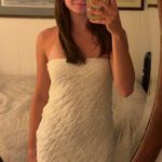 Altar'd State White altered state mini strapless dress Photo 0