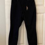 EXPRESS  CURVY SKINNY HIGH RISE WOMENS BLACK JEANS PANTS size 8R inseam 27” Photo 0
