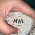 Madewell  cream MFW loungewear oversized XS sweatshirt Photo 2