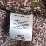 BP  Women’s Boho Floral Print Keyhole Flare Ruffle Sleeve Hi-Low Blouse Photo 7