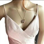 Alfred Sung D758 Satin Trumpet Gown Sweetheart Neck Sz 8 Dress Cameo Pink Photo 4