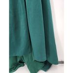 La Femme NWOT One Shoulder Green Jersey Women 14 Maxi Evening Gown Formal Dress Photo 5