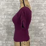 Free People  Intimately Purple Ribbed Top Photo 2