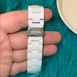 Fossil  CALEIGH MULTIFUNCTION WHITE ACETATE WATCH Photo 3