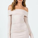 Princess Polly Savani Mini Dress Cream Photo 0