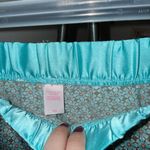 Victoria's Secret  Aqua and White Patterned Shorts Photo 1
