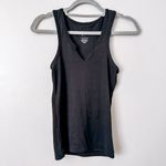 Gottex  Sleeveless Black Ribbed Tank Top Size Small Photo 1