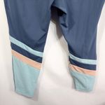 Lane Bryant  LIVI‎ Plus Size 22 24 Leggings Ankle Blue Color Block Pull On 100 Photo 5