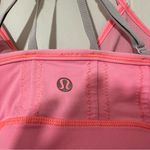 Lululemon Pink/Gray Sports Bra Size 6 Photo 2