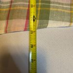 Time & Tru Plaid Button Up Top Long Sleeve Peplum Cinched Waist Bohemian Style # Pink Size 16 Photo 9